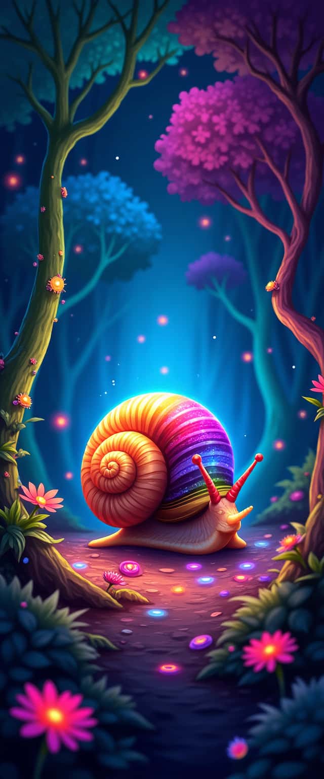 Snail DJ Forest Rave Illustration Phone Case Snail DJ Forest Rave Illustration Phone Case