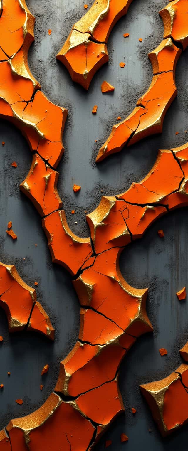 Urban Art Carbon Shards Pattern Phone Case Urban Art Carbon Shards Pattern Phone Case