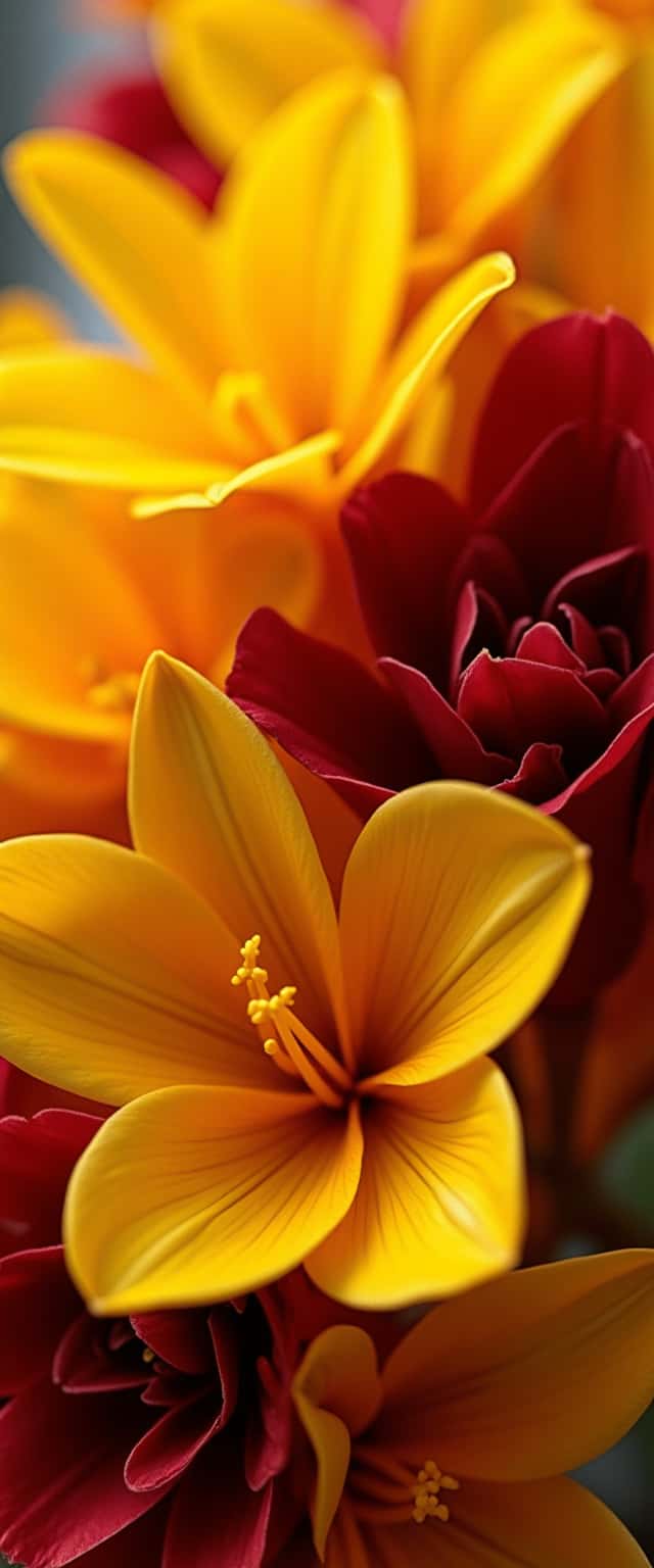 Abstract Floral Design Interpretation Phone Case