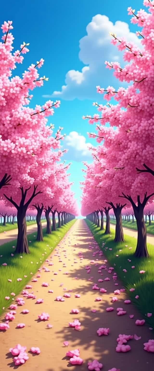 Cherry Orchard in Spring Phone Case Cherry Orchard in Spring Phone Case