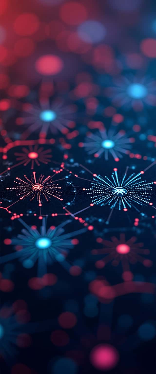 Tech-Inspired Neural Patterns Design Phone Case Tech-Inspired Neural Patterns Design Phone Case