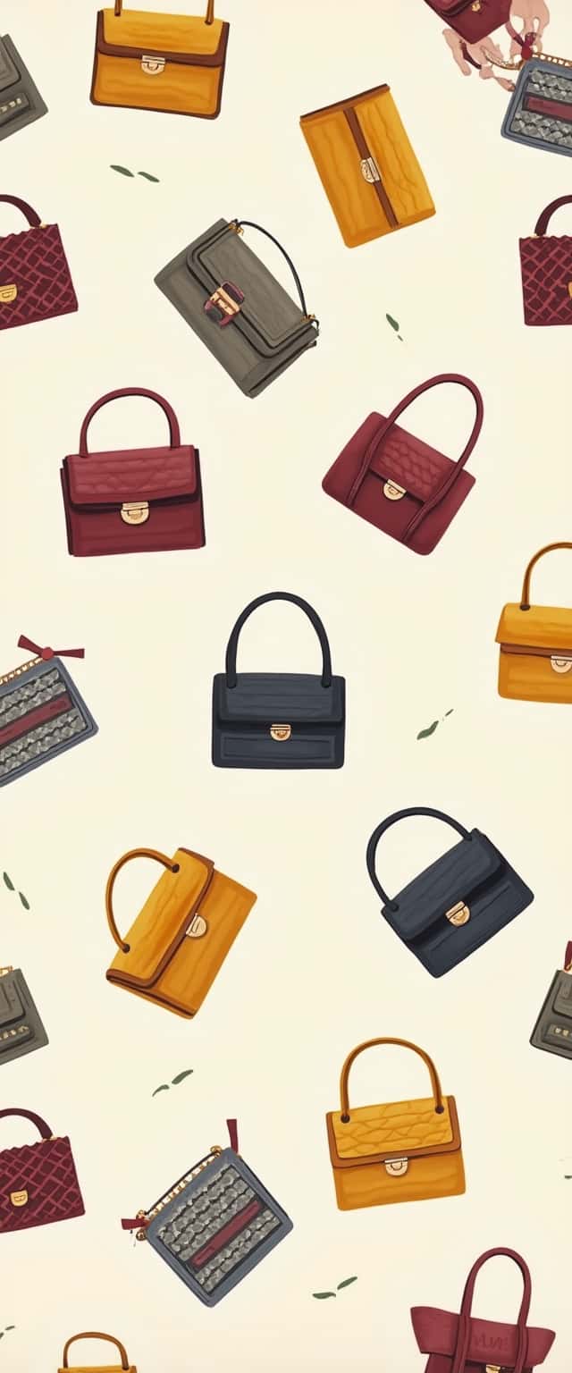 Cartoon Wallet Pattern Design Phone Case