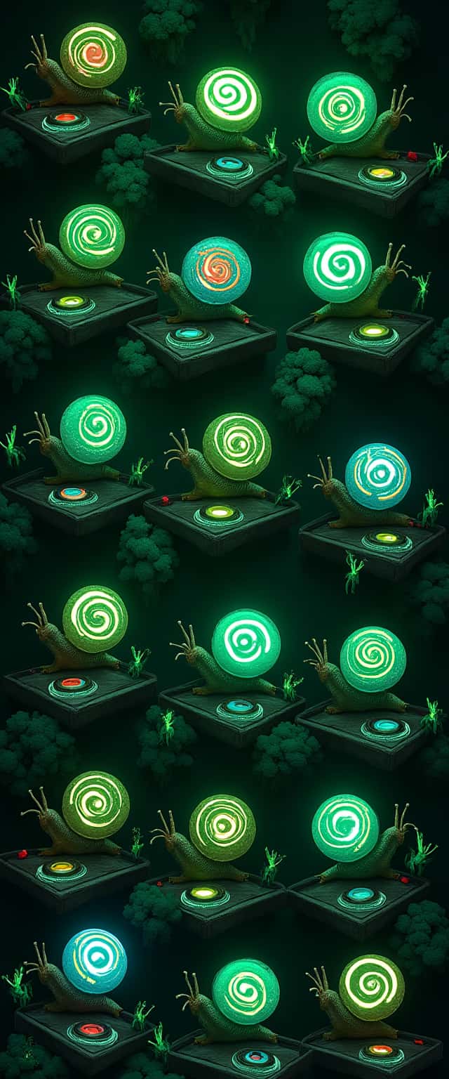 Snail DJ Pattern Design Phone Case Snail DJ Pattern Design Phone Case