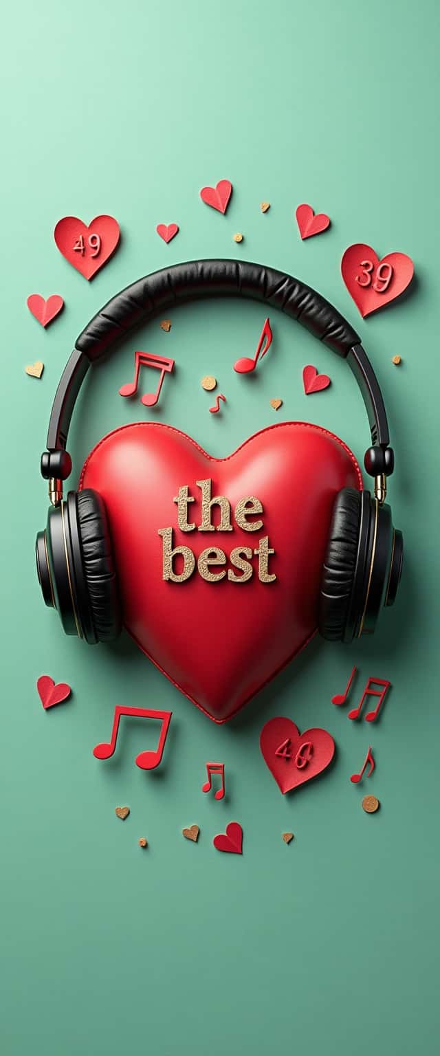 Mint Paper Heart Design Phone Case Mint Paper Heart Design Phone Case