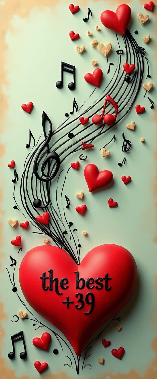 Mint Background Heart Design Phone Case