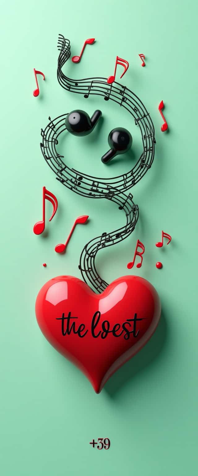 Wireless Earbuds Music Design Phone Case