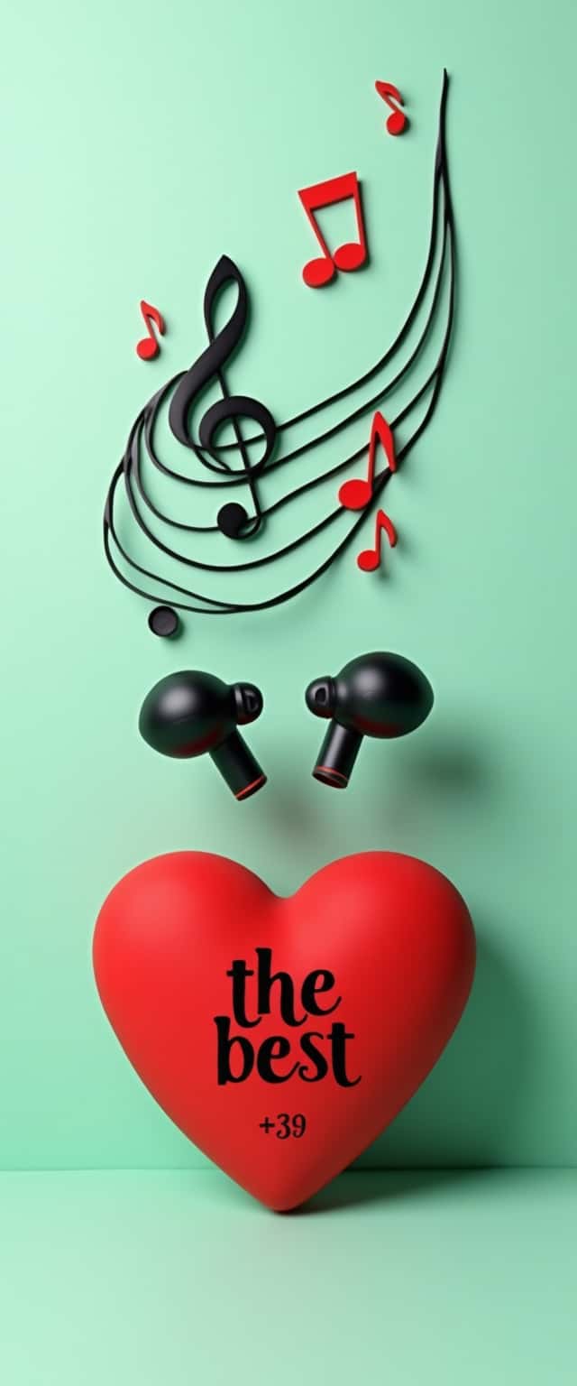 Wireless Earbuds Musical Design Phone Case Wireless Earbuds Musical Design Phone Case