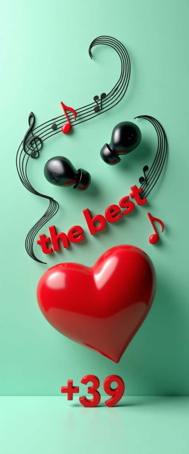 3D Wireless Earbuds and Music Design Phone Case