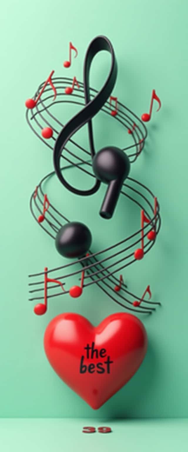 3D Musical Earbuds Design Phone Case