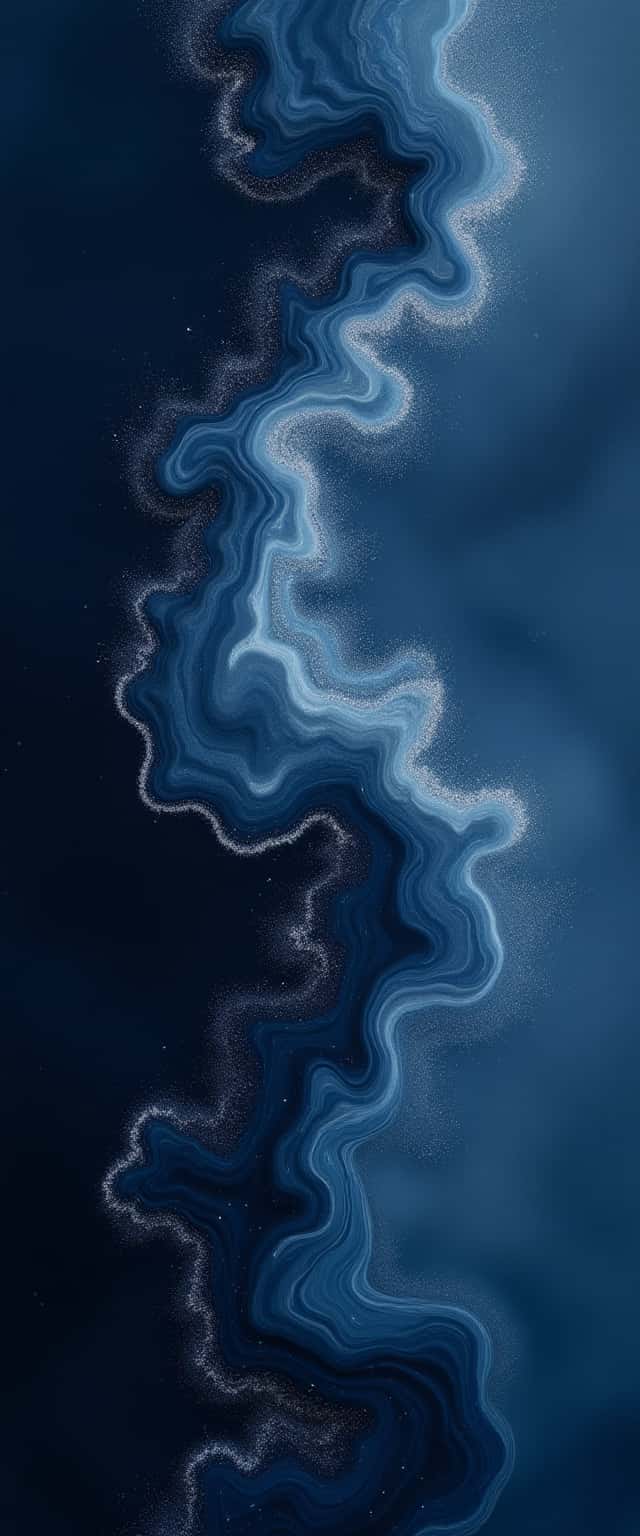 Navy Blue and Slate Grey Swirl Phone Case Navy Blue and Slate Grey Swirl Phone Case